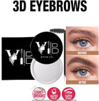 VB Brow Gel , Clear Eyebrow Shaping Wax For Holding Brows In Place, Brow Gel Eyebrow Soap Kit Water Resistance Long Lasting Brow Soap, Eyebrow Styling Soap Gel Brows Shaping Cream for Smudge Proof & Natural Looking Eyebrows Makeup Smooth