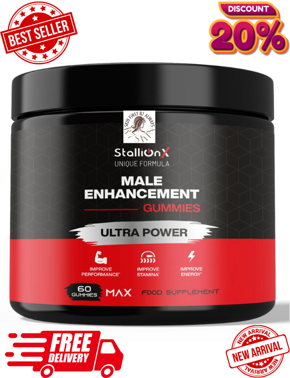 Stallion X , 60 Gummies, Supports performance, Max Serving , Boost Stamina