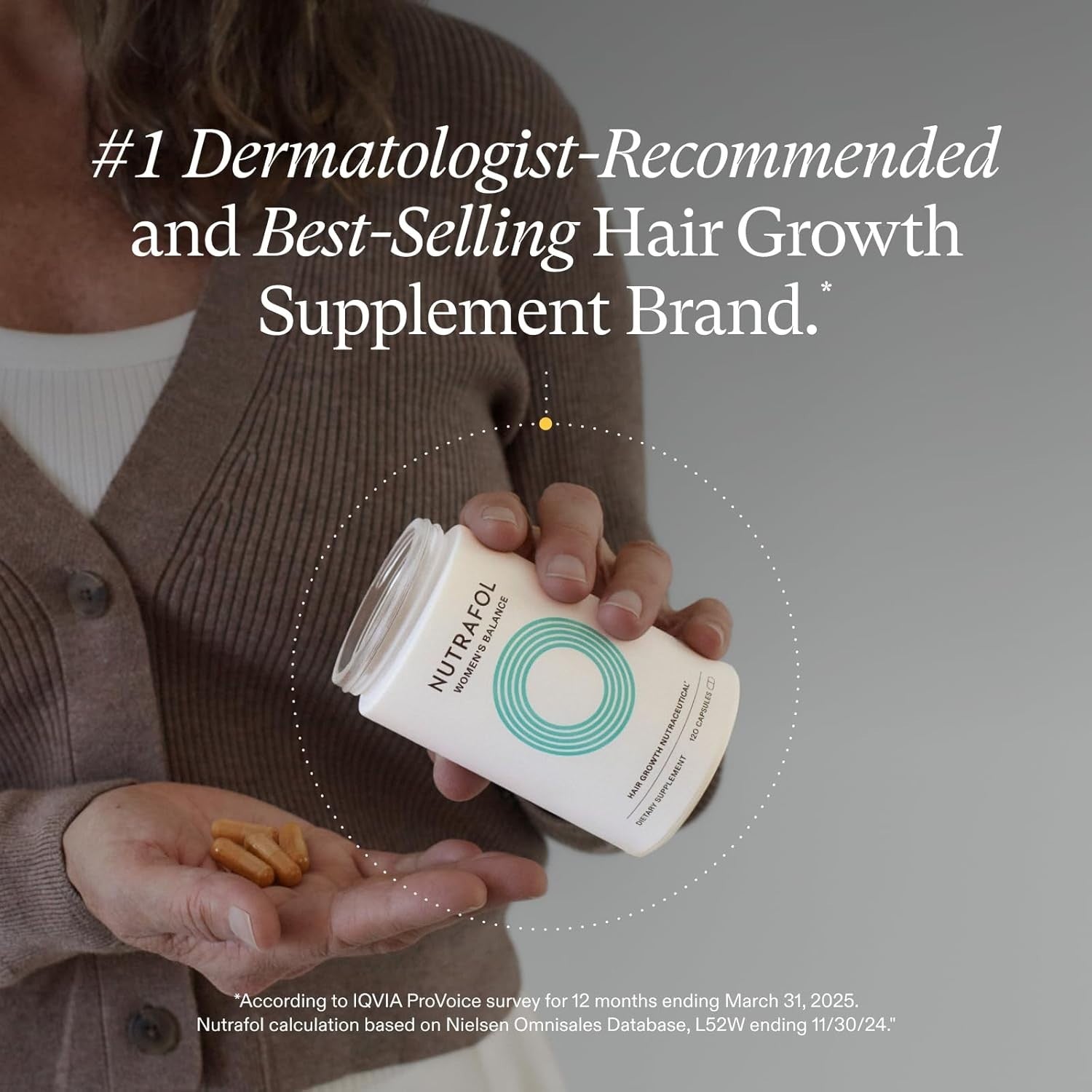 Nutrafol Women's Balance Hair Growth 120 Caps